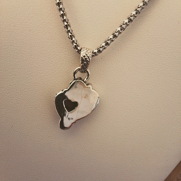 💥 Sterling Silver & Peruvian Pink Opal Jewelry Set – Timeless Elegance - Picture 11 of 14